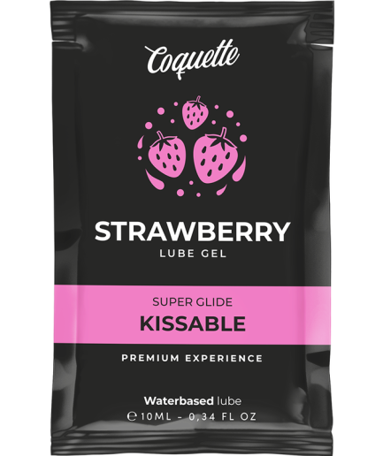 COQUETTE CHIC DESIRE - POCKET LUBRICANTE KISSABLE BASE AGUA FRESA 10 ML