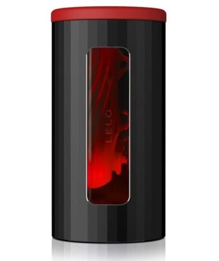 LELO - F1S V2 MASTURBADOR CON TECNOLOGIA SDK ROJO - NEGRO