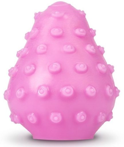 G-VIBE - HUEVO MASTURBADOR TEXTURADO REUTILIZABLE ROSA