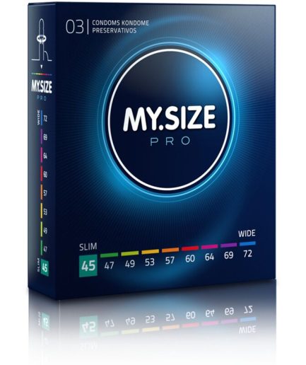 MY SIZE - PRO PRESERVATIVOS 45 MM 3 UNIDADES