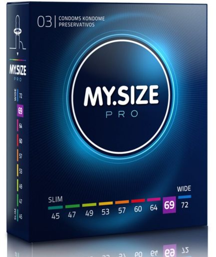 MY SIZE - PRO PRESERVATIVOS 69 MM 3 UNIDADES