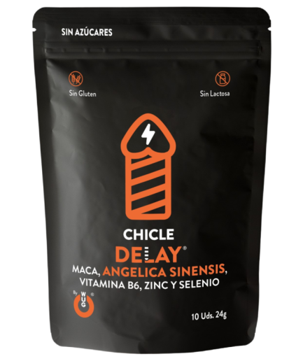 WUG SEX SENSE - DELAY CHICLE RETARDANTE EYACULACION 10 UNIDADES