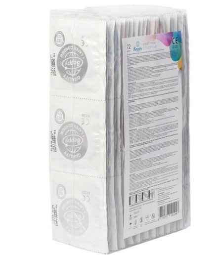 BEPPY - PRESERVATIVOS NATURALES 72 UNITS