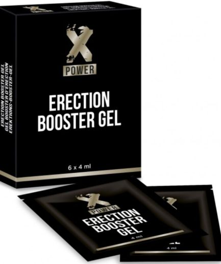 XPOWER - ERECTION BOOSTER GEL POTENCIADOR ERECCION 6 X 4 ML