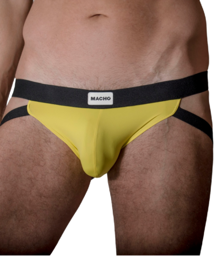 MACHO - MX22A SUSPENSORIO AMARILLO L/XL