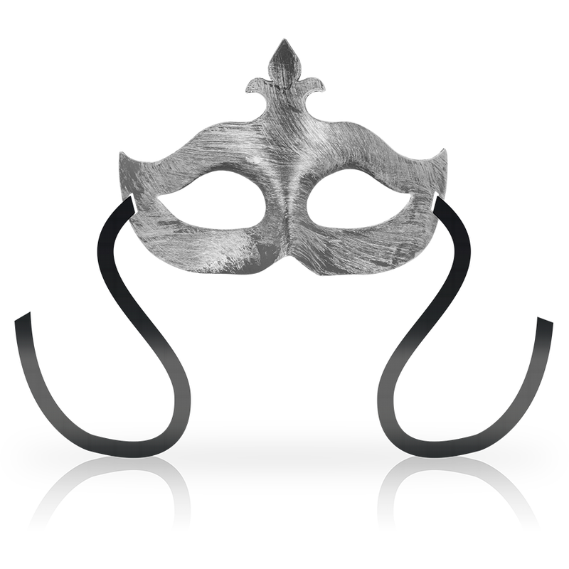 OHMAMA - MASKS FLEUR DE LIS EYEMASK SILVER