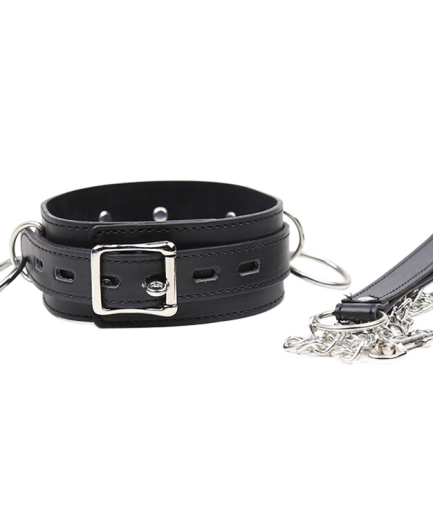OHMAMA FETISH - COLLAR SUMISION CON 3 ANILLAS