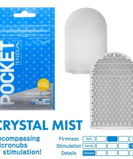 TENGA - CRYSTAL MIST MASTURBADOR POCKET
