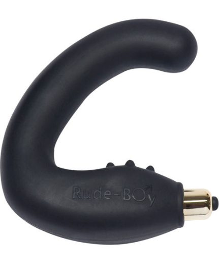 ROCKS-OFF - RUDE-BOY MASAJEADOR DEL PUNTO G MASCULINO 7 V NEGRO