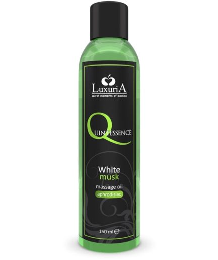 INTIMATELINE LUXURIA - QUINTESSENCE ACEITE MASAJE ALMIZCLE BLANCO 150 ML