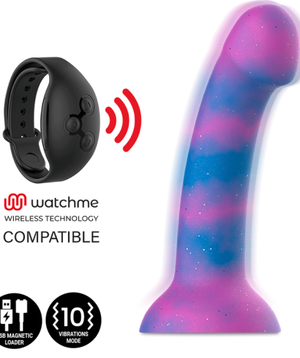 MYTHOLOGY - DION GALACTIC DILDO M - VIBRADOR COMPATIBLE CON WATCHME WIRELESS TECHNOLOGY