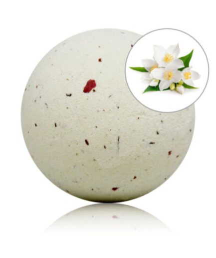 TALOKA - BOMBA DE BAÑO CON AROMA JAZMÍN Y PÉTALOS DE ROSA