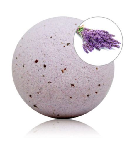 TALOKA - BOMBA DE BAÑO CON AROMA LAVANDA Y PÉTALOS DE ROSA