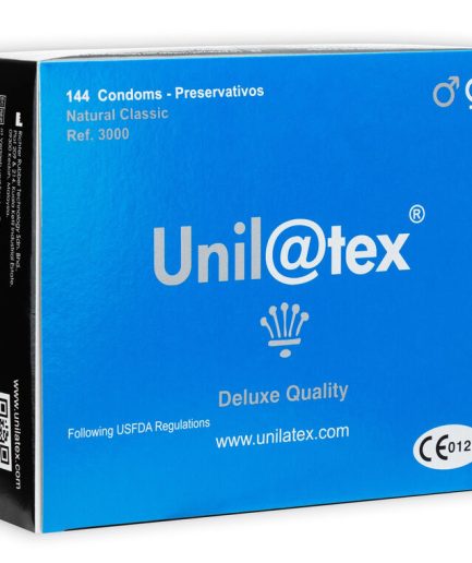 UNILATEX - PRESERVATIVOS  NATURALES 144 UDS