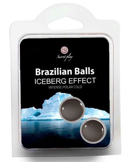SECRET PLAY SET 2 BRAZILIAN BALLS EFECTO ICEBERG