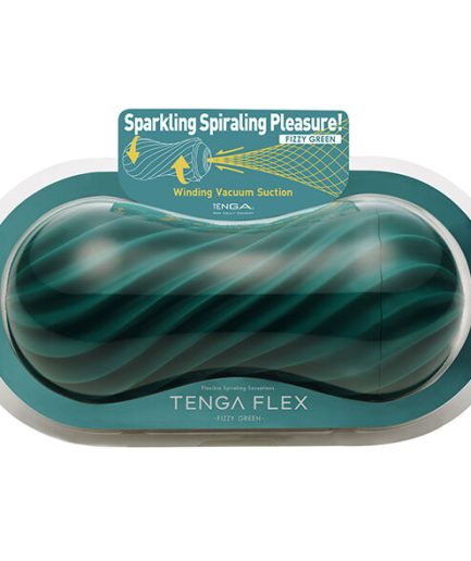 TENGA - FLEX FIZZY GREEN MASTURBADOR