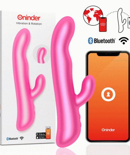 ONINDER - OSLO VIBRACIÓN Y ROTACIÓN ROSA - APLICACIÓN GRATUITA