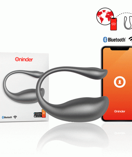 ONINDER - NAIROBI HUEVO VIBRADOR NEGRO - APP GRATUITA