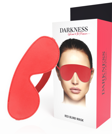 DARKNESS - M脕SCARA ANTIFAZ HIGH QUALITY ROJO