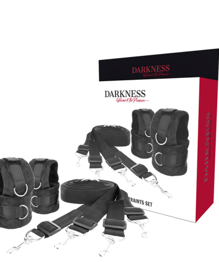 DARKNESS - SET DE ATADURAS PARA LA CAMA