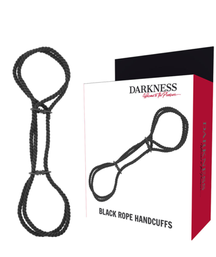 DARKNESS - ESPOSAS MANOS O TOBILLOS CUERDA 100% ALGODON