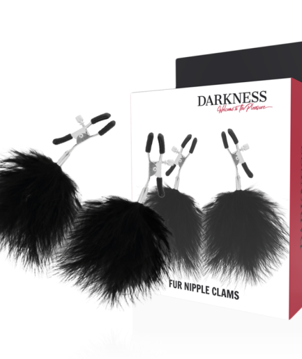 DARKNESS - PINZAS PARA PEZONES CON POMPONES 2
