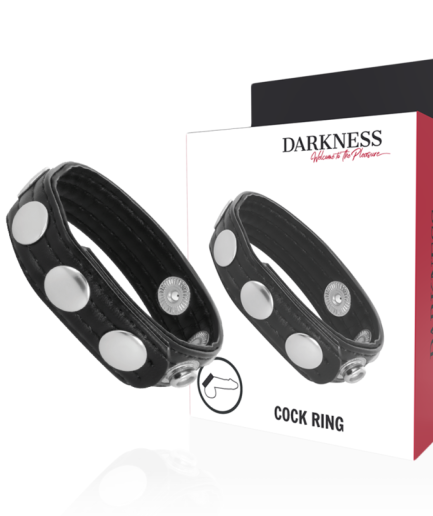 DARKNESS - LEATHER ANILLO ERECCIÓN