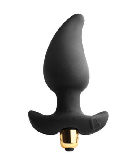 ROCKS-OFF - BUTT QUIVER ESTIMULADOR DEL PUNTO P 7 VELOCIDADES NEGRO