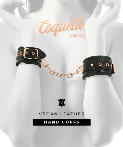 COQUETTE CHIC DESIRE - BLACK EDITION ESPOSAS PARA MANOS CON FORRO DE NEOPRENO
