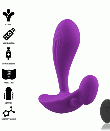 INTENSE - SHELLY PLUG ANAL CONTROL REMOTO MORADO