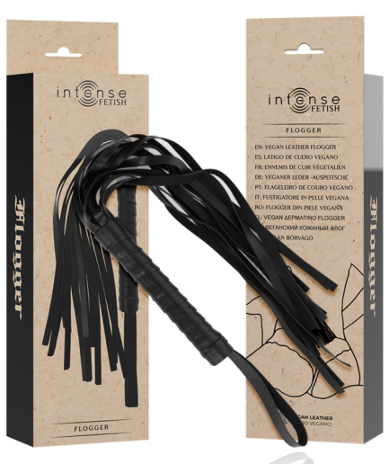 INTENSE - FETISH LTIGO DE CUERO VEGANO