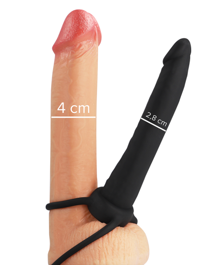 MYTHOLOGY - COBI ONYX ACCOMODATOR ARNES PARA DOBLE PENETRACION SILICONA