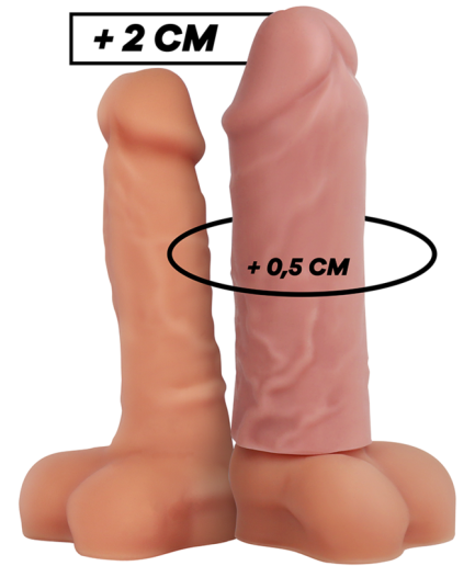 VIRILXL - EXTENSION DE PENE LIQUID SILICONE V3 NATURAL
