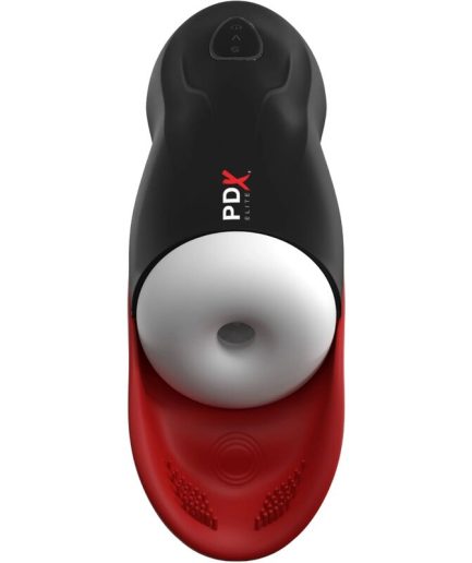 PDX ELITE - MASTURBADOR STROKER FAP-O-MATIC PRO CON BASE PARA TESTICULOS