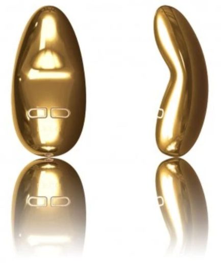 LELO - YVA MASTURBADOR CON VIBRACIÓN DE ORO