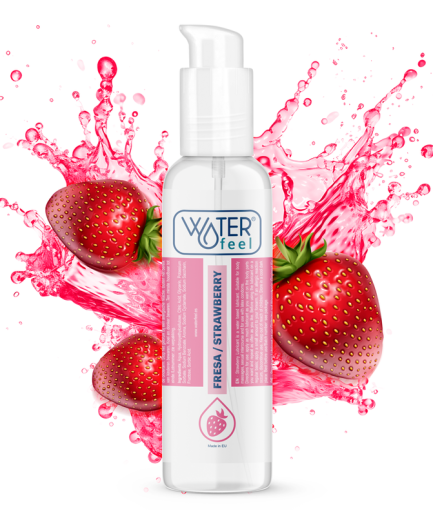 WATERFEEL - LUBRICANTE BASE AGUA FRESA 175 ML