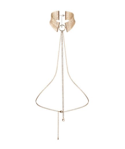 BIJOUX - DÉSIR MÉTALLIQUE COLLAR METLICO DORADO