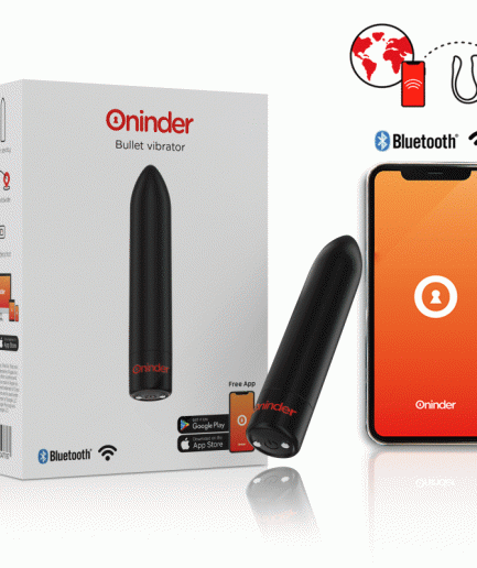 ONINDER - BERLIN BALA VIBRADORA NEGRO - APP GRATUITA