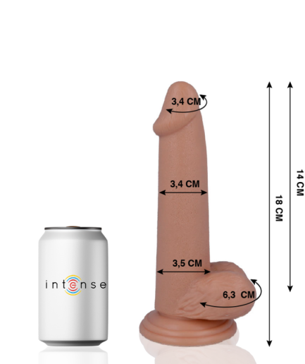 MR INTENSE - 10 PENE REALISTICO 18 CM -O- 3.4 CM