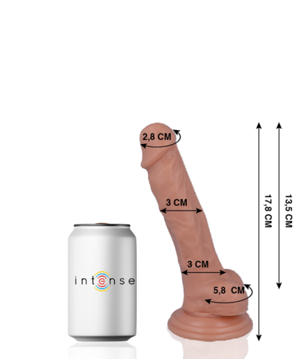MR INTENSE - 9 PENE REALISTICO 17.8 CM -O- 3 CM