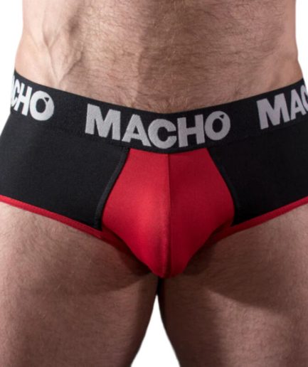 MACHO - MS26N SLIP NEGRO/ROJO L