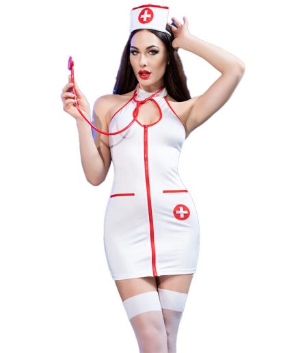CHILIROSE - CR 4430 DISFRAZ ENFERMERA BLANCO L/XL