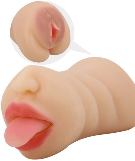 CRAZY BULL - SARAH MASTUBADOR EN FORMA DE VAGINA DOBLE ENTRADA