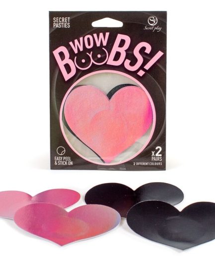 SECRET PLAY - WOW BOOBS! CUBRE PEZONES CORAZÓN