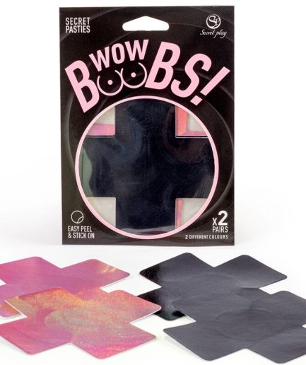 SECRET PLAY - WOW BOOBS! CUBRE PEZONES X