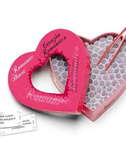 TEASE & PLEASE - JUEGO CORAZON ROMANTICO