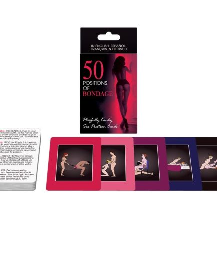 KHEPER GAMES - CARTAS 50 POSICIONES DE BONDAGE