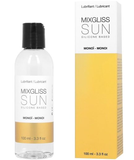 MIXGLISS - BASED LUBRICANTE BASE SILICONA ÁROMA MONOI 100ML