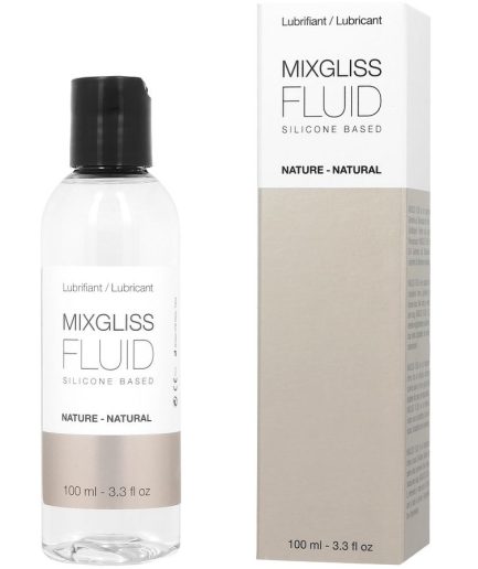 MIXGLISS - LUBRICANTE BASE SILICONA NATURAL 100ML