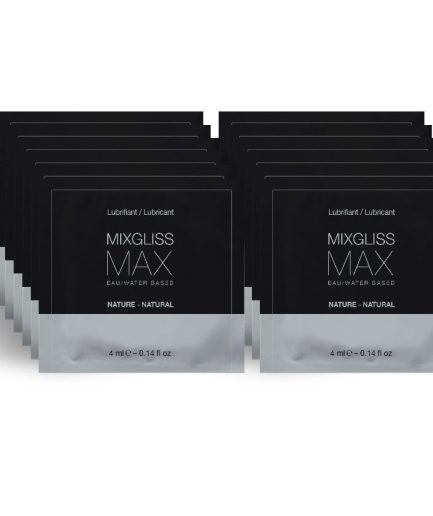 MIXGLISS - MAX LUBRICANTE DILATADOR ANAL PACK 12 MONODOSIS 4ML